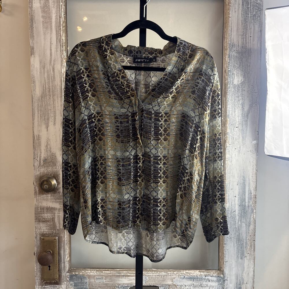 Women’s APNY Multicolor Blouse Size Medium